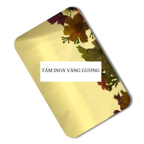 Tấm inox vàng gương - Inox Hoàng Kim - Công Ty TNHH Sản Xuất Thương Mại XNK Hoàng Kim